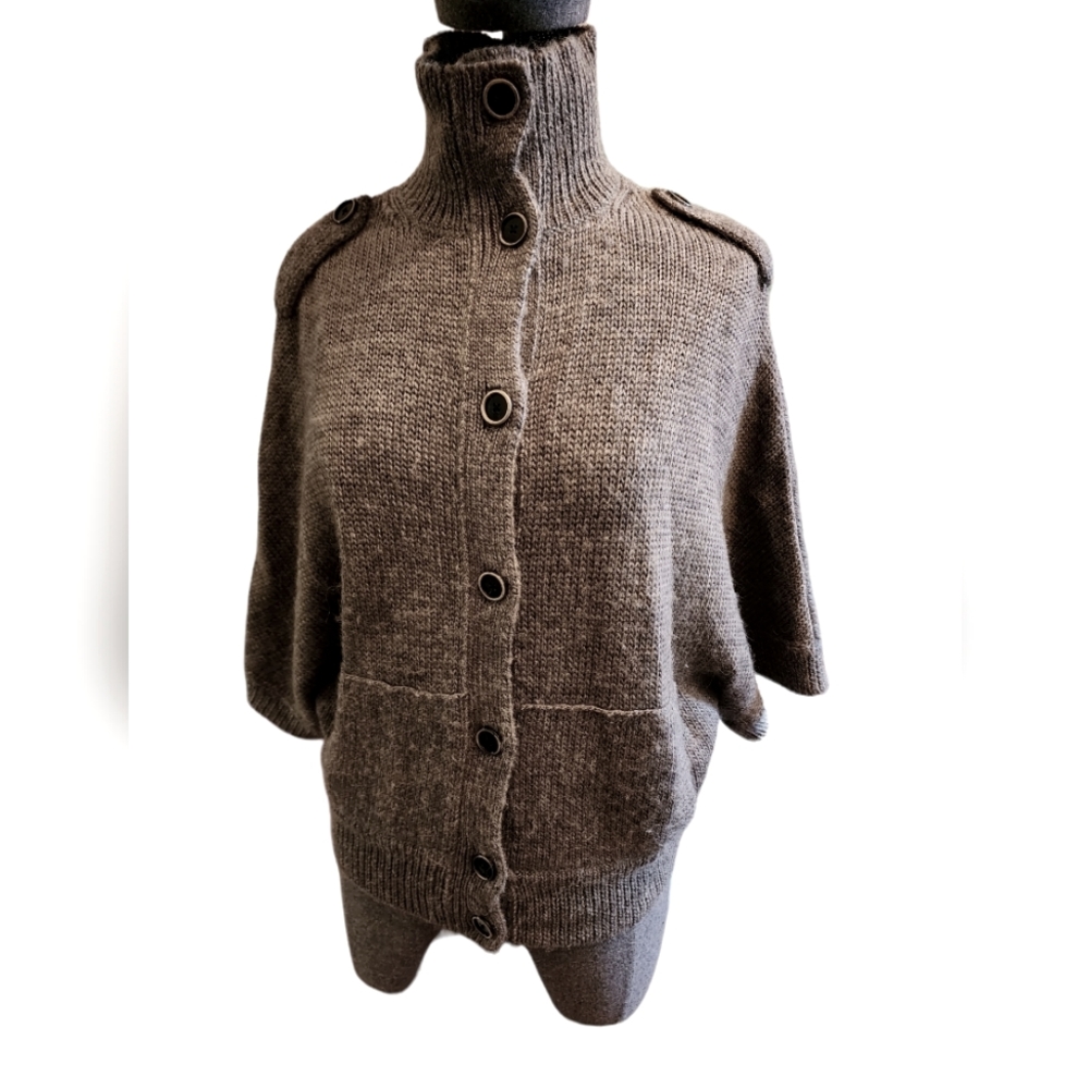 Grey Alpaca Sweater